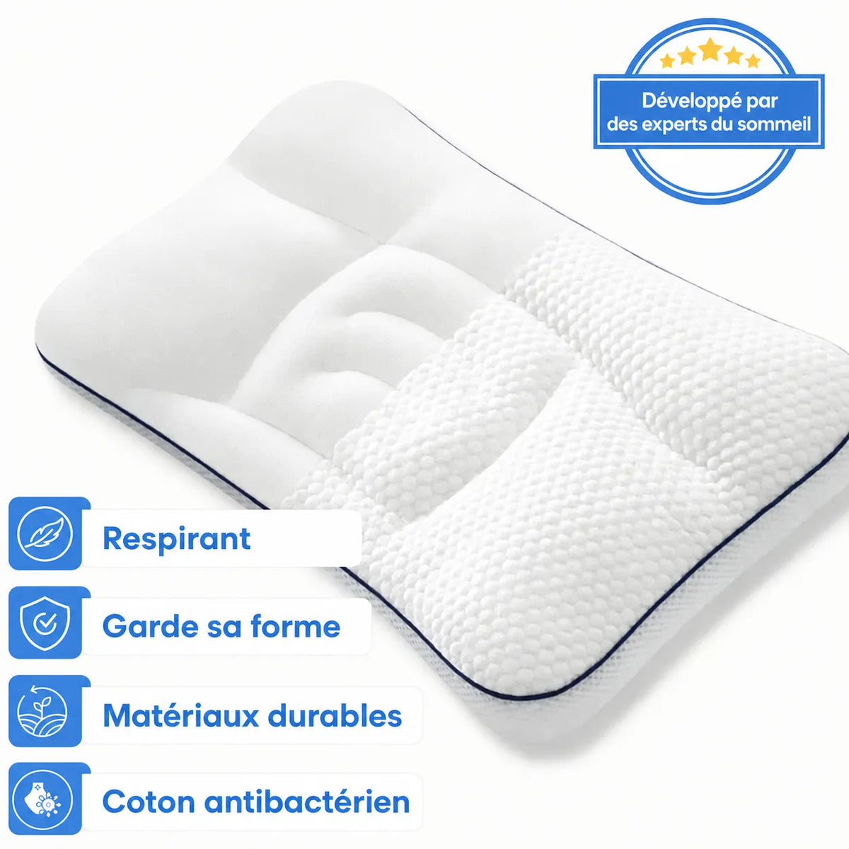 Liloucha — Oreiller Ergonomique Enfant