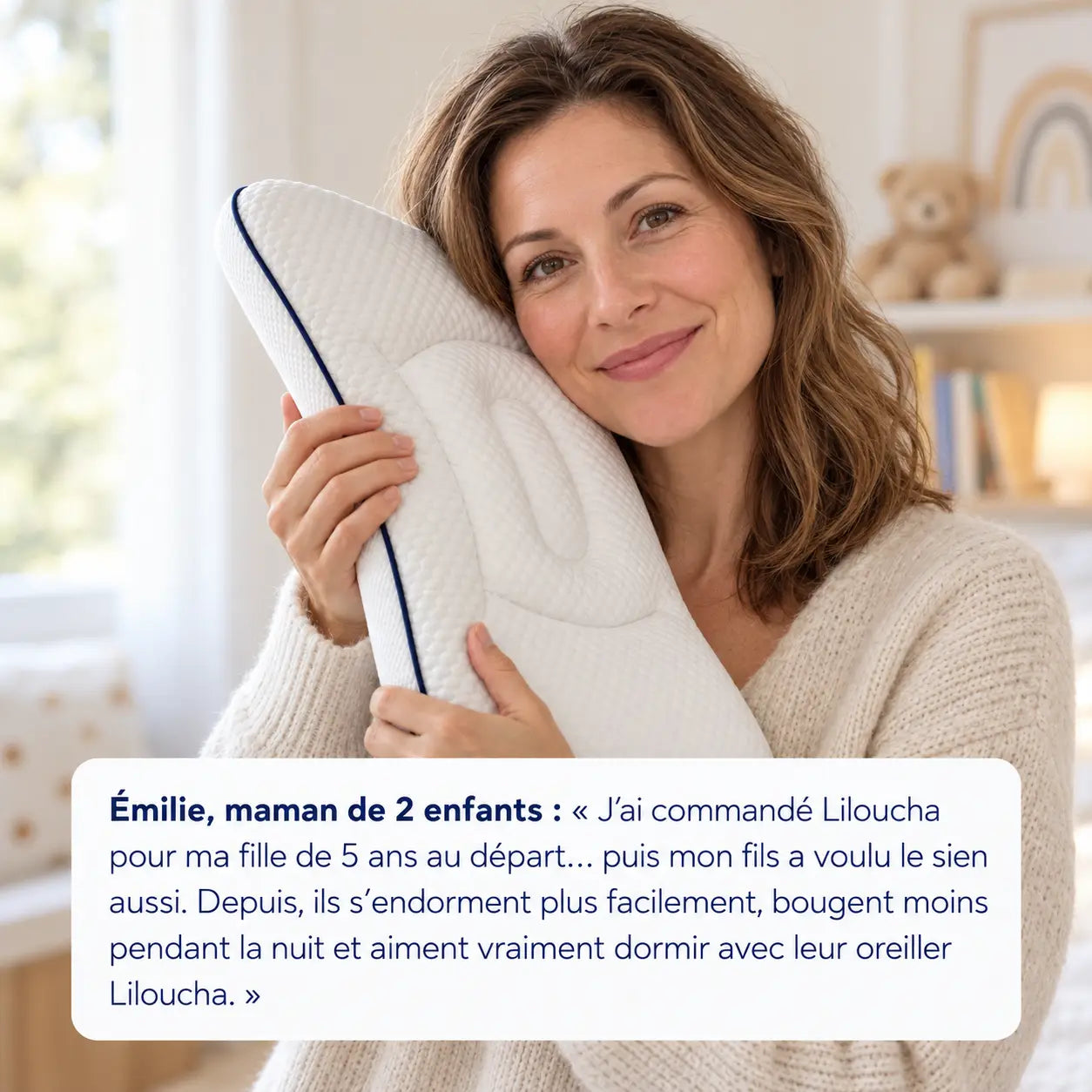 L'Oreiller Ergonomique Enfant N°1 en France