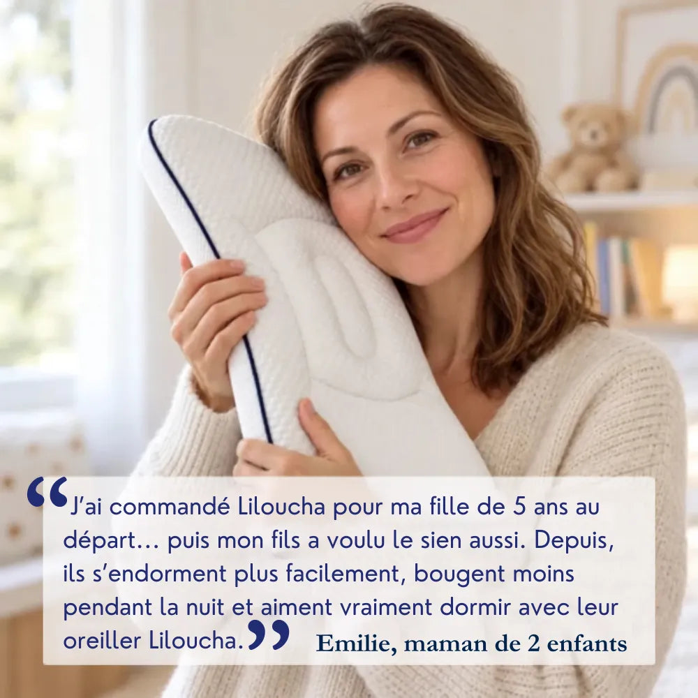 L'Oreiller Ergonomique Enfant N°1 en France